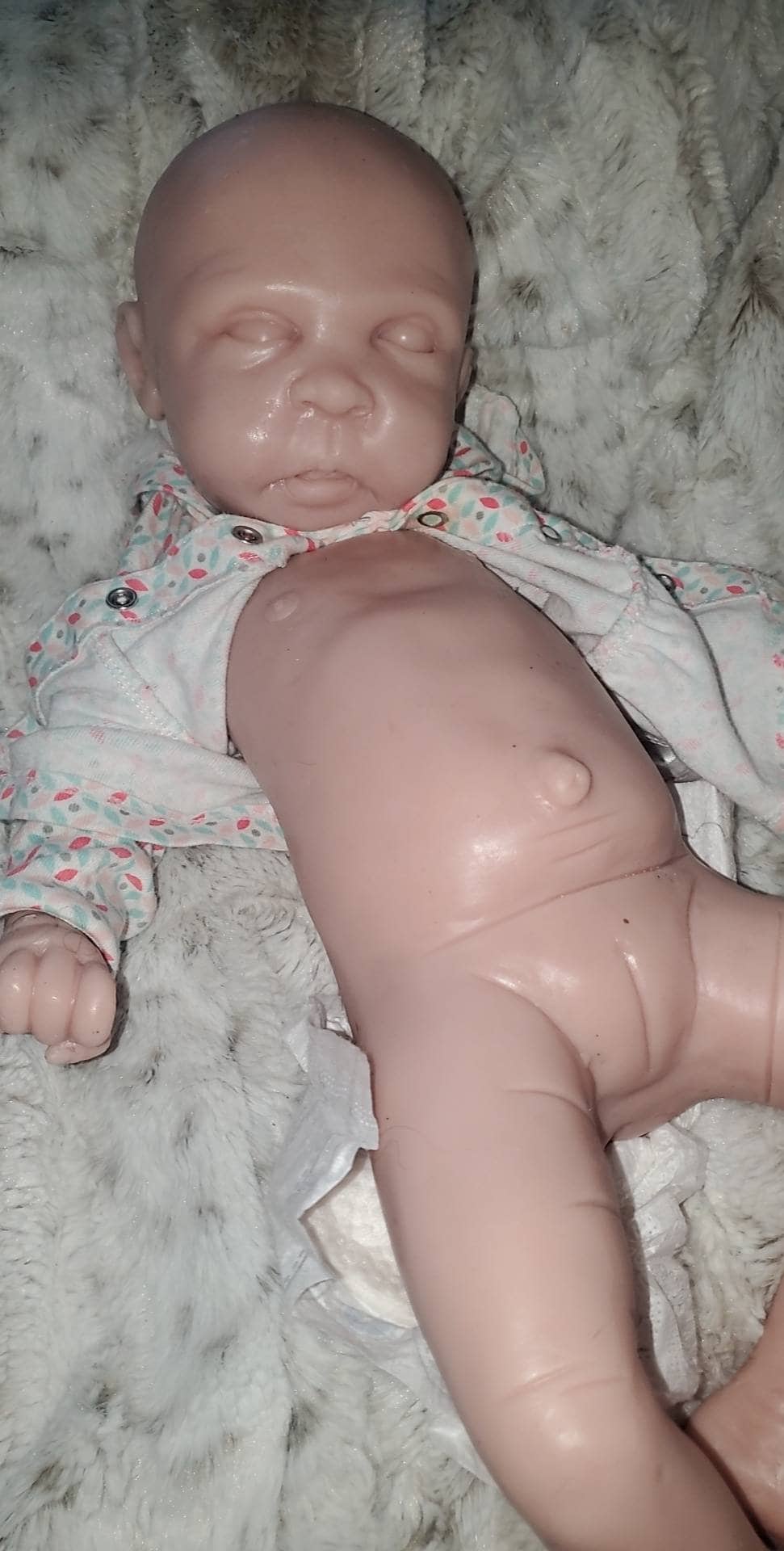 Full body silicone baby 21" newborn