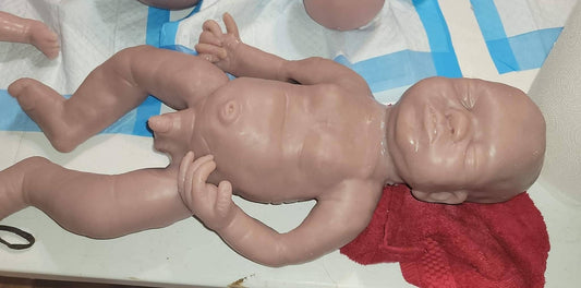 Full body silicone baby boy 6 month size 13lbs