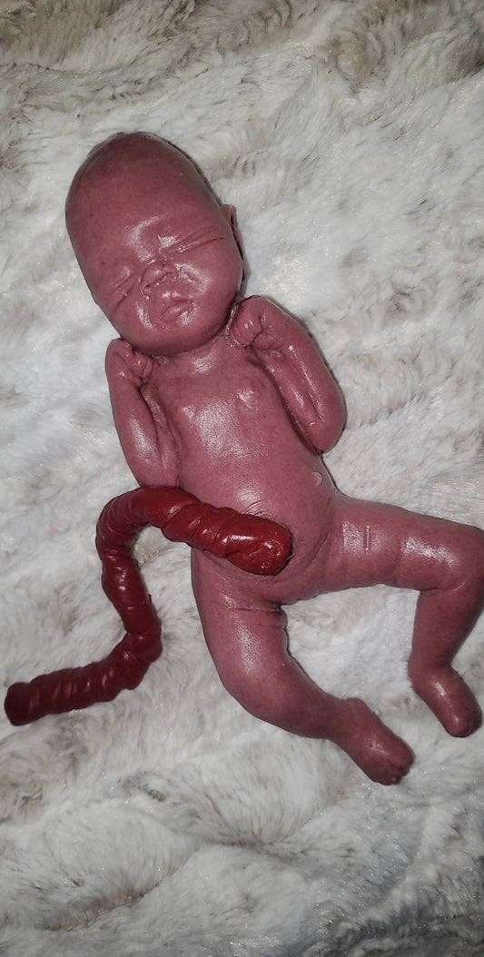 9" Full Body silicone baby Nevea 21 week gestation memorial baby born too soon
