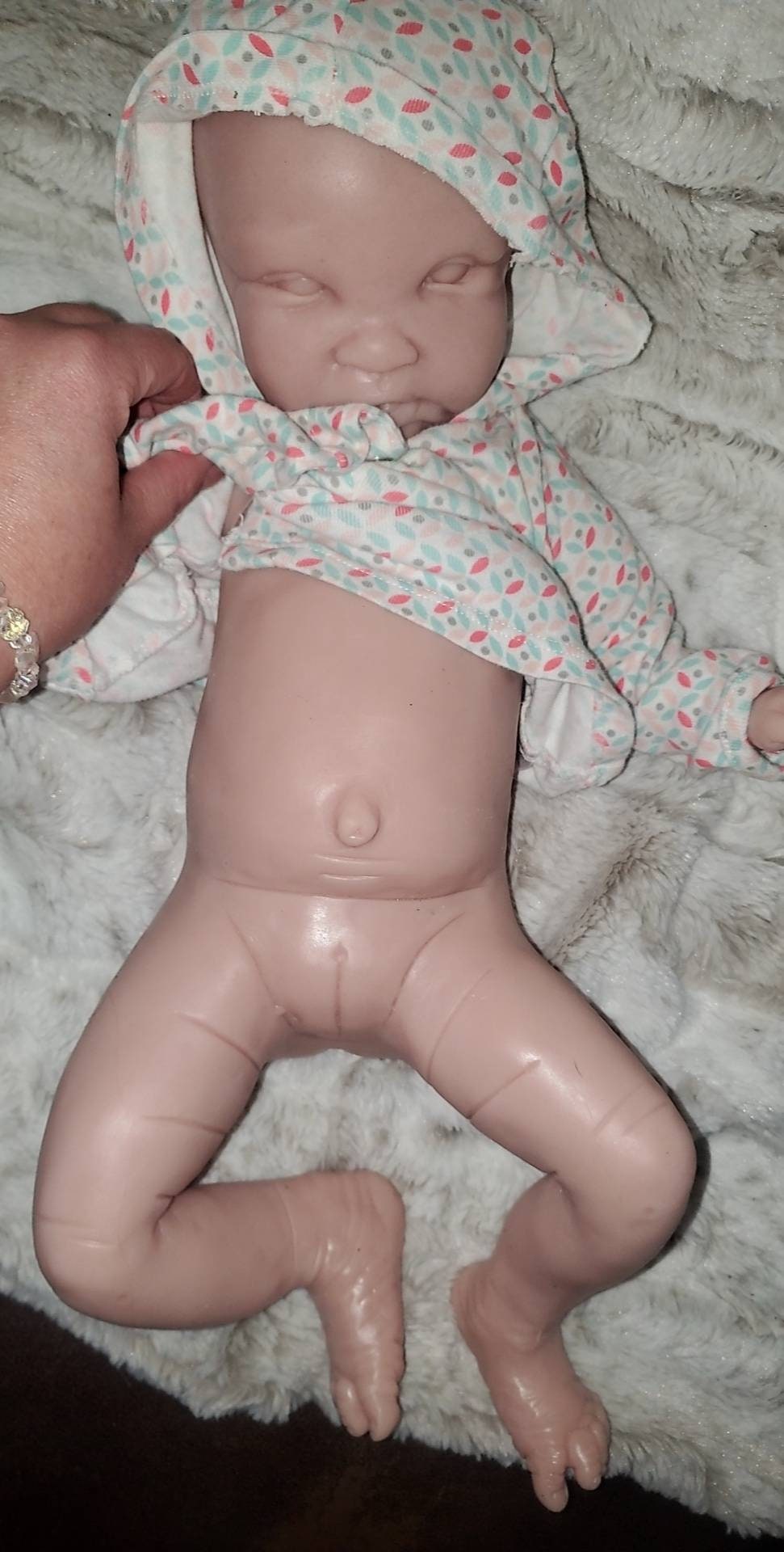 Full body silicone baby 21" newborn