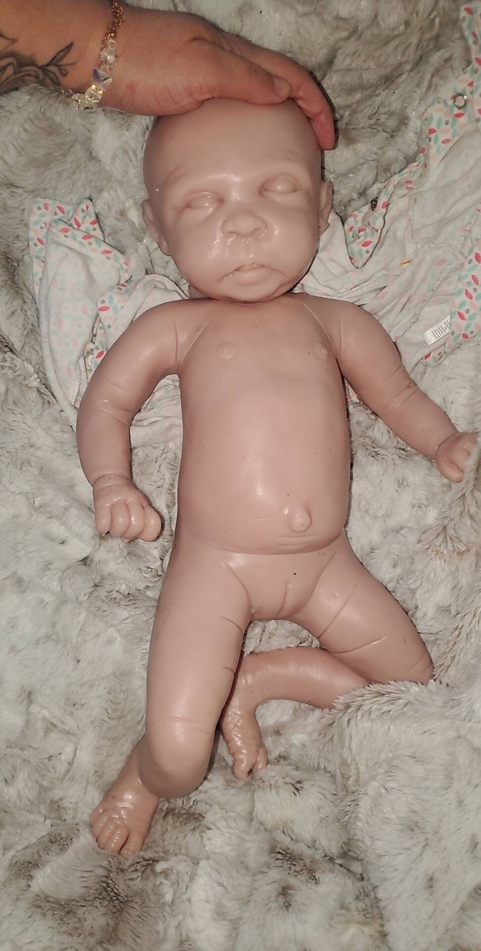 Full body silicone baby 21" newborn