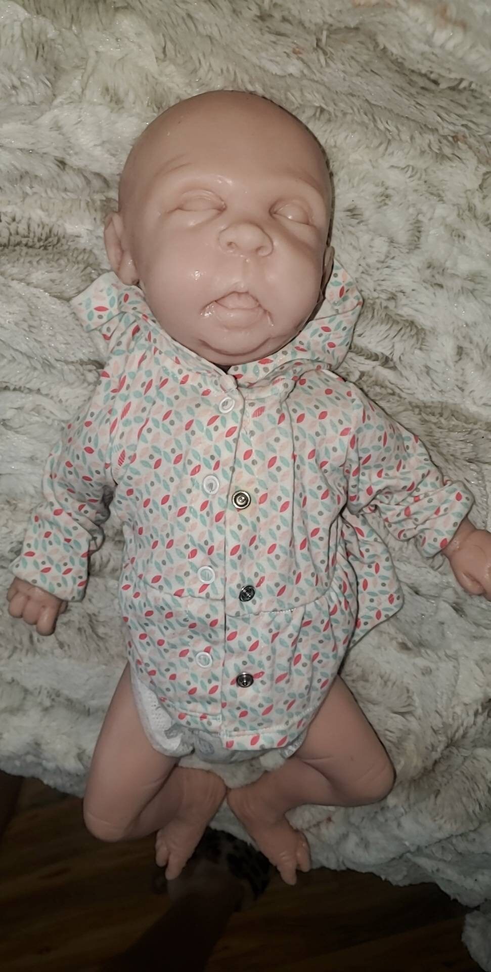 Full body silicone baby 21" newborn