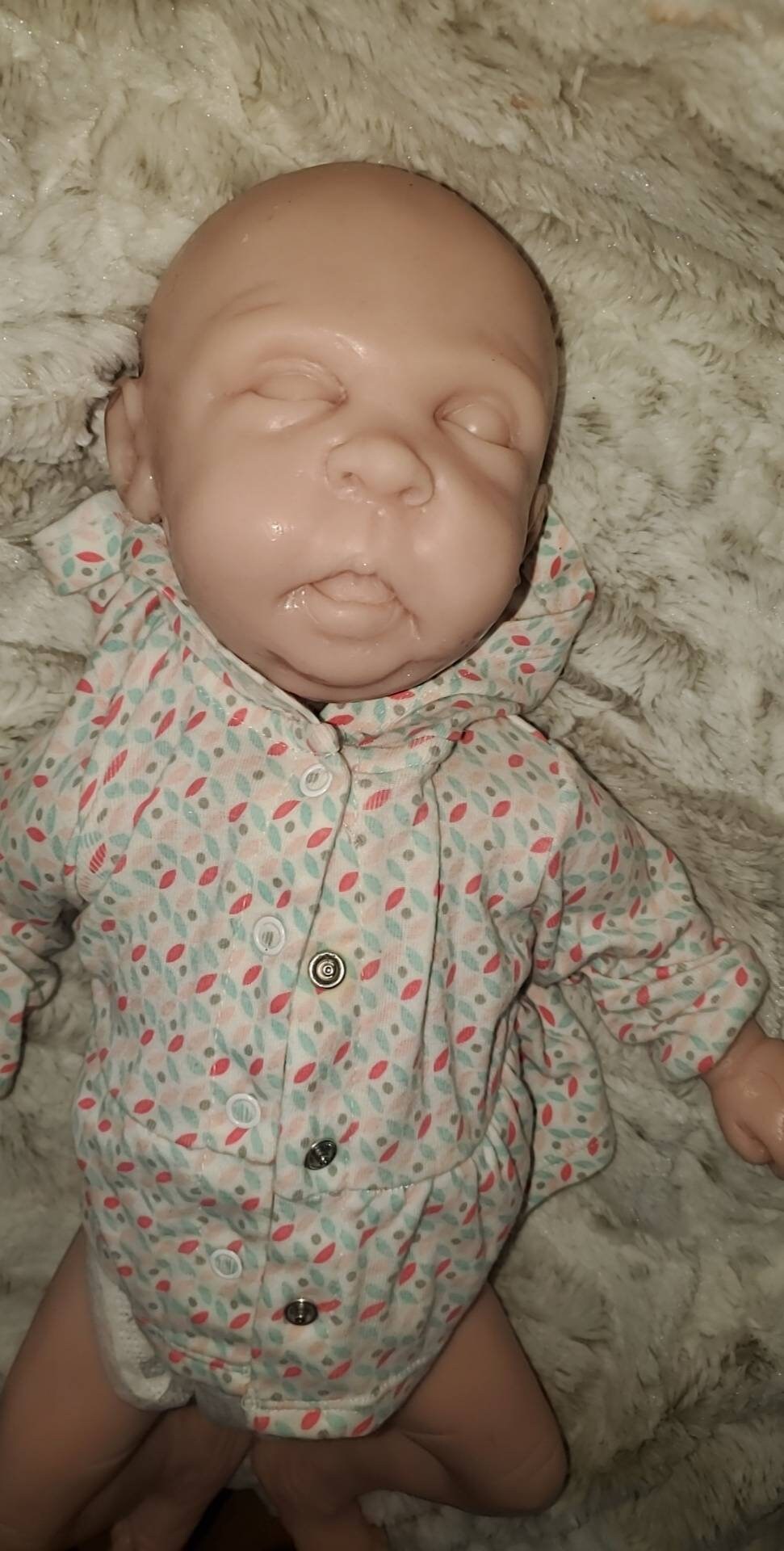 Full body silicone baby 21" newborn