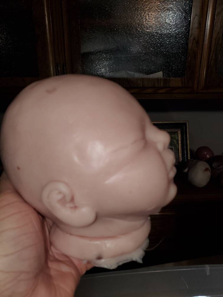 Silicone head MOLD for pouring your own babies
