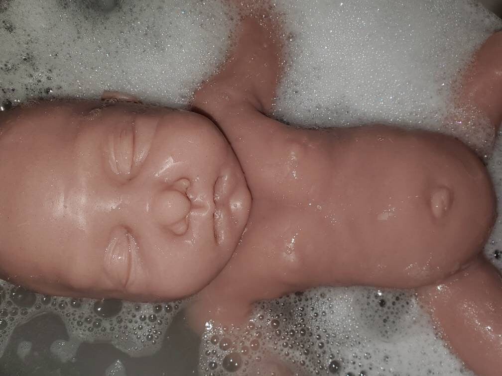 Full body silicone baby 18" newborn.blank or painted kit