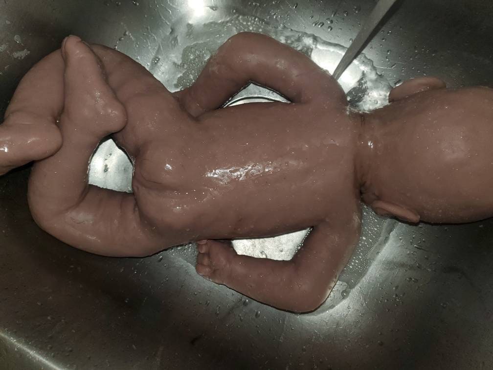 Full Body Silicone Baby 22" blank or painted Oscar
