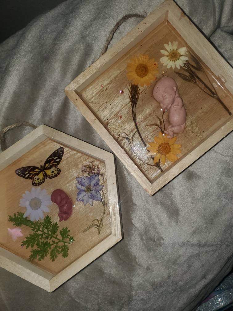Custom to order silicone memorial wall art