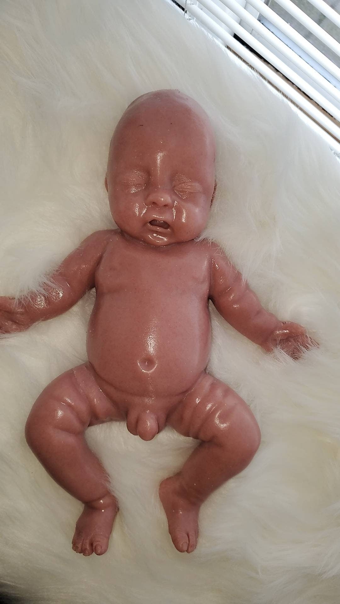 11" Full body silicone baby preemie baby boy Benj