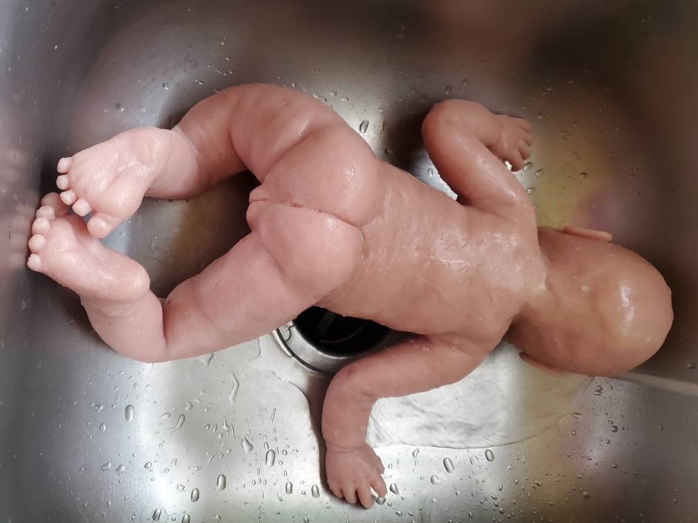 Full Body Silicone Baby 18" Maisy