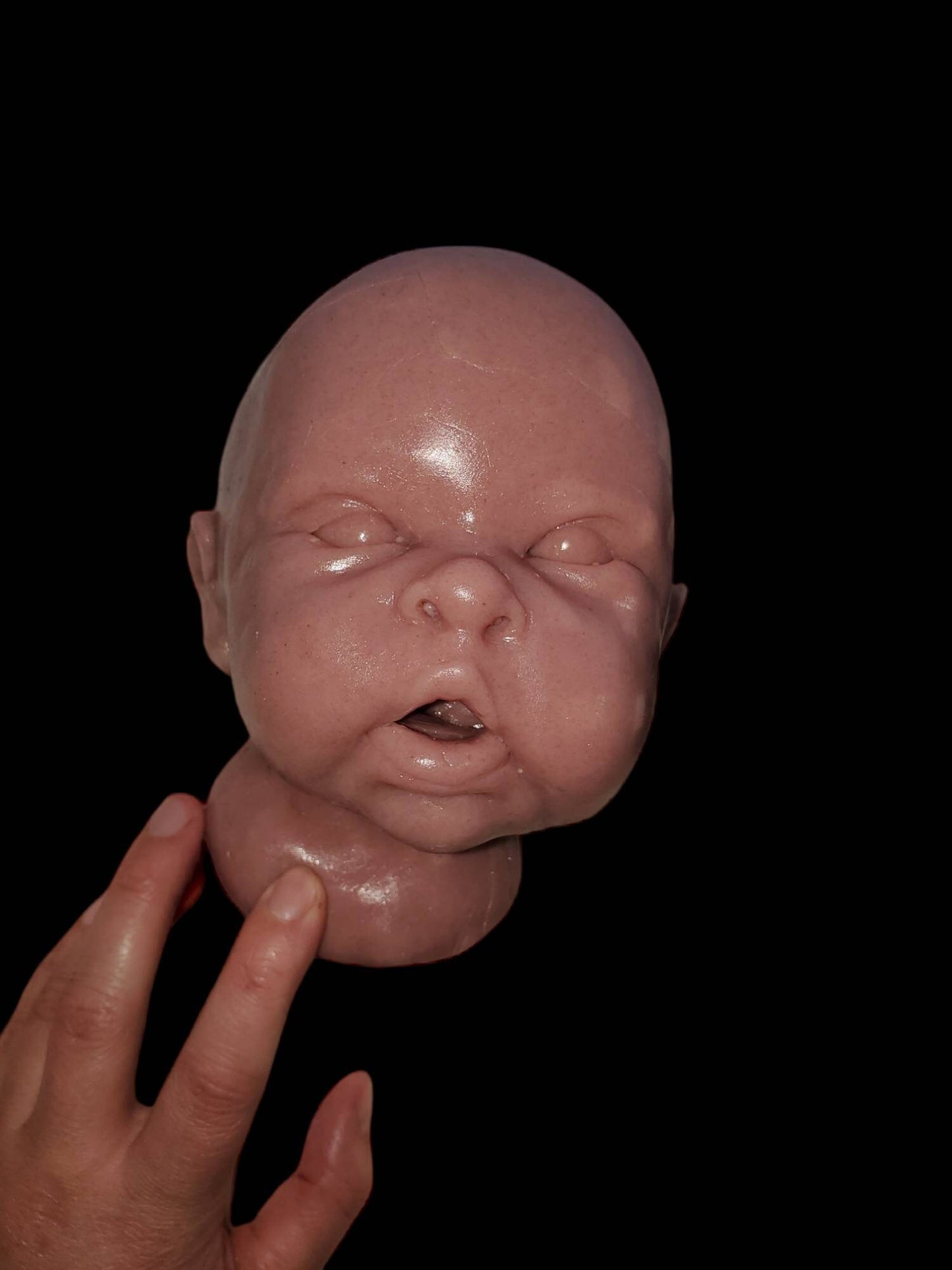 Silicone baby head and limbs newborn 18"-20"