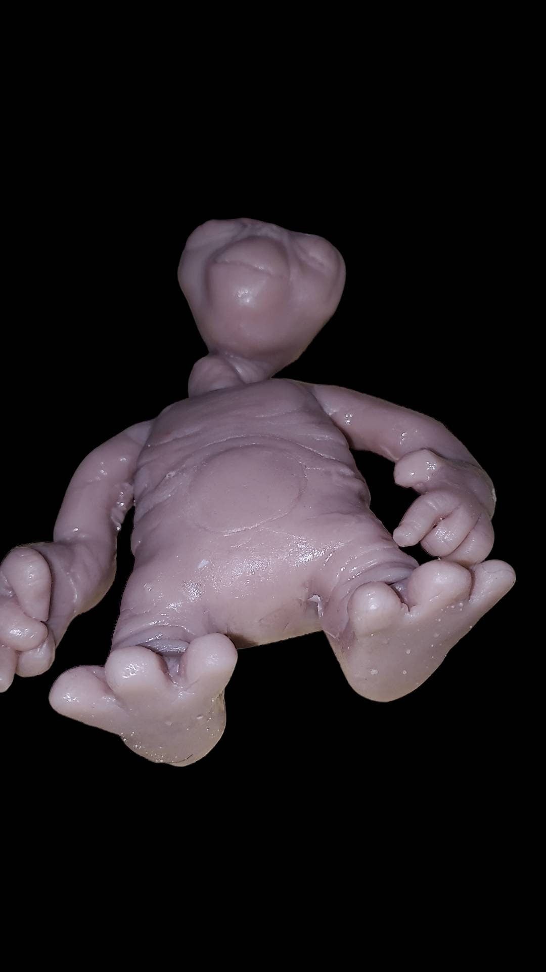 Silicone baby doll E.T miniature 7.5" inches