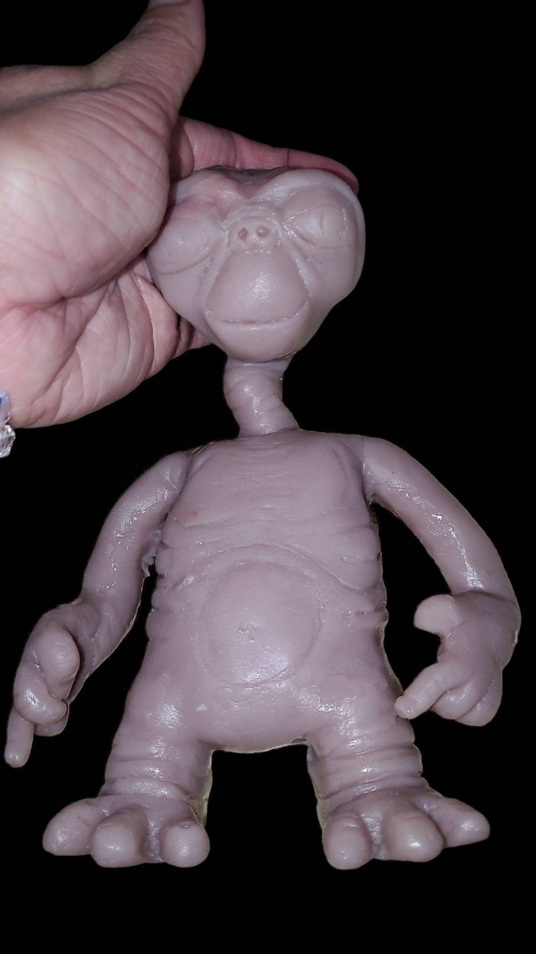Silicone baby doll E.T miniature 7.5" inches