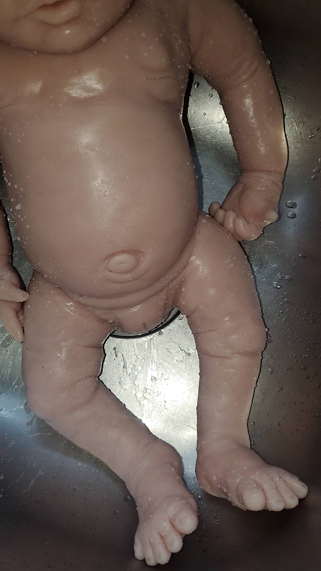 21" huge full body silicone baby doll raylynn