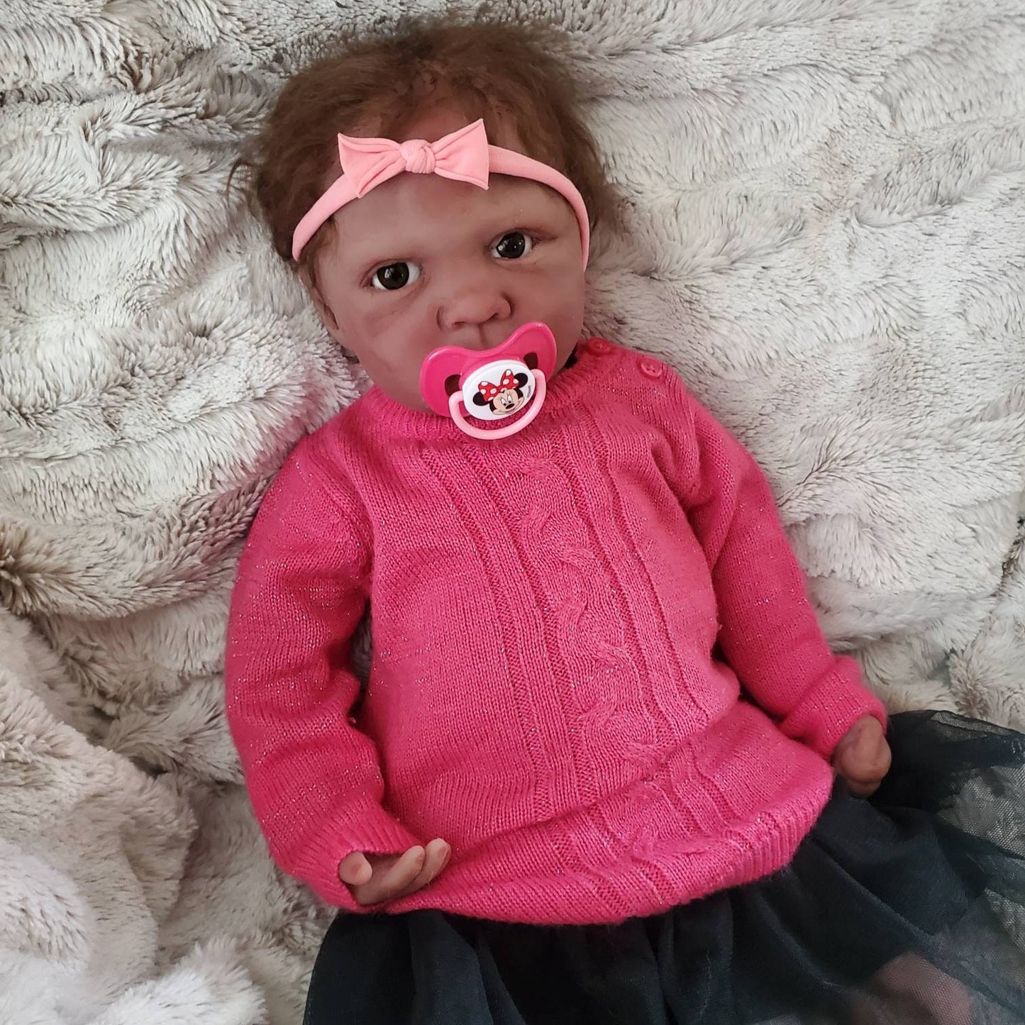 Full Body silicone baby toddler 24" 6 month old "Adele" Melissa mccrory