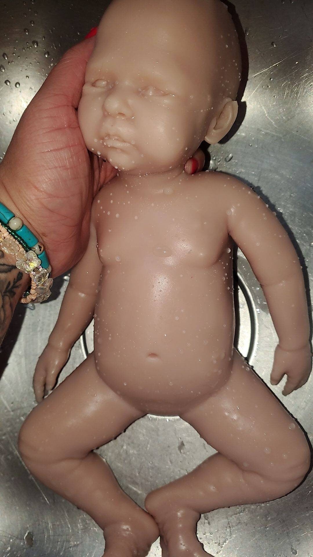 15" Full body silicone baby preemie girl or boy
