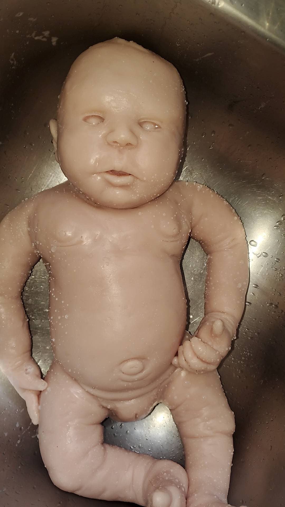 21" huge full body silicone baby doll raylynn