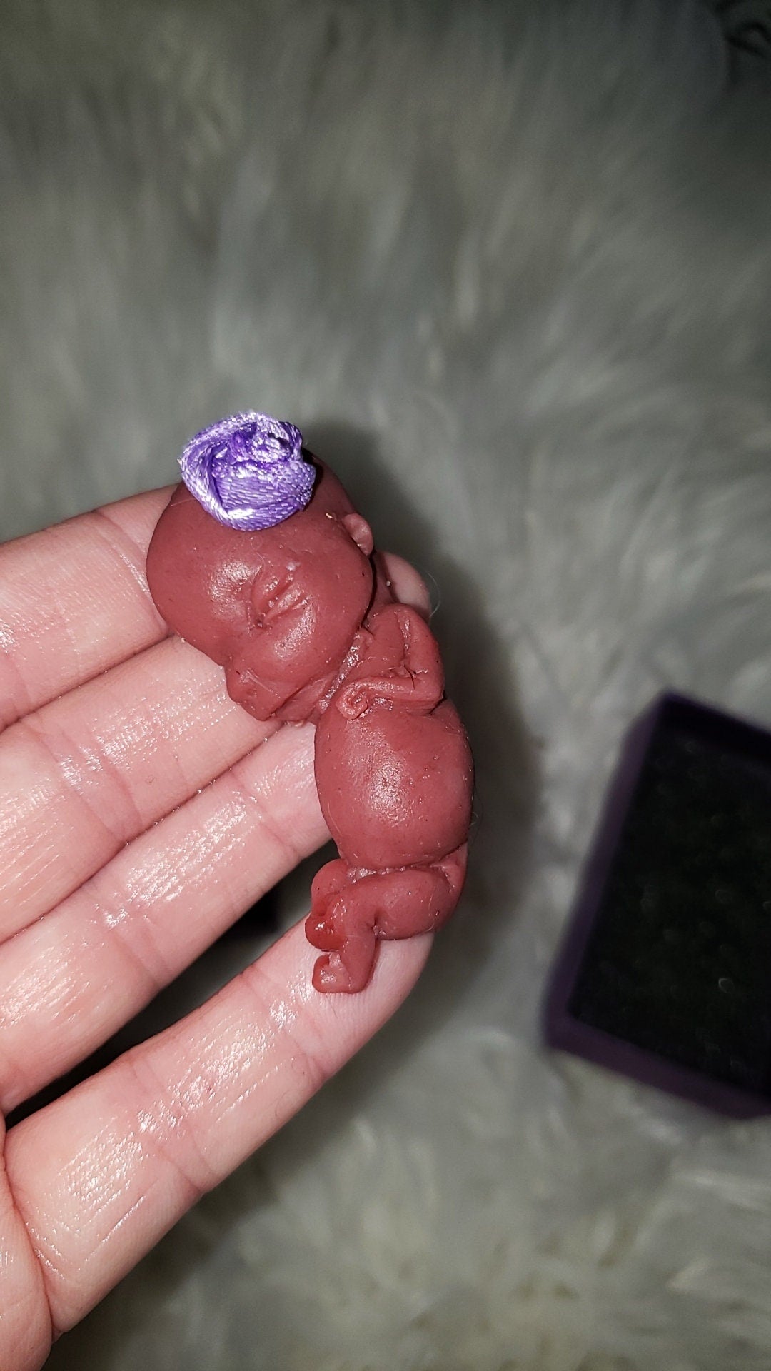 12 week gestation fetus memorial baby silicone baby keepsake realistic lifelike