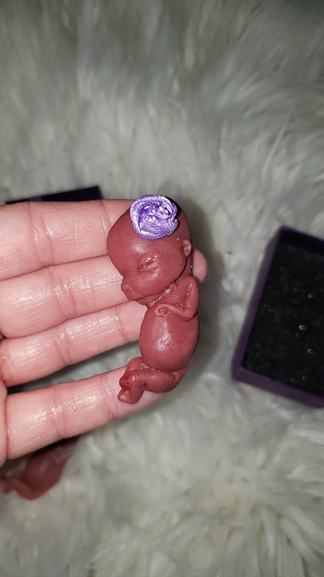12 week gestation fetus memorial baby silicone baby keepsake realistic lifelike