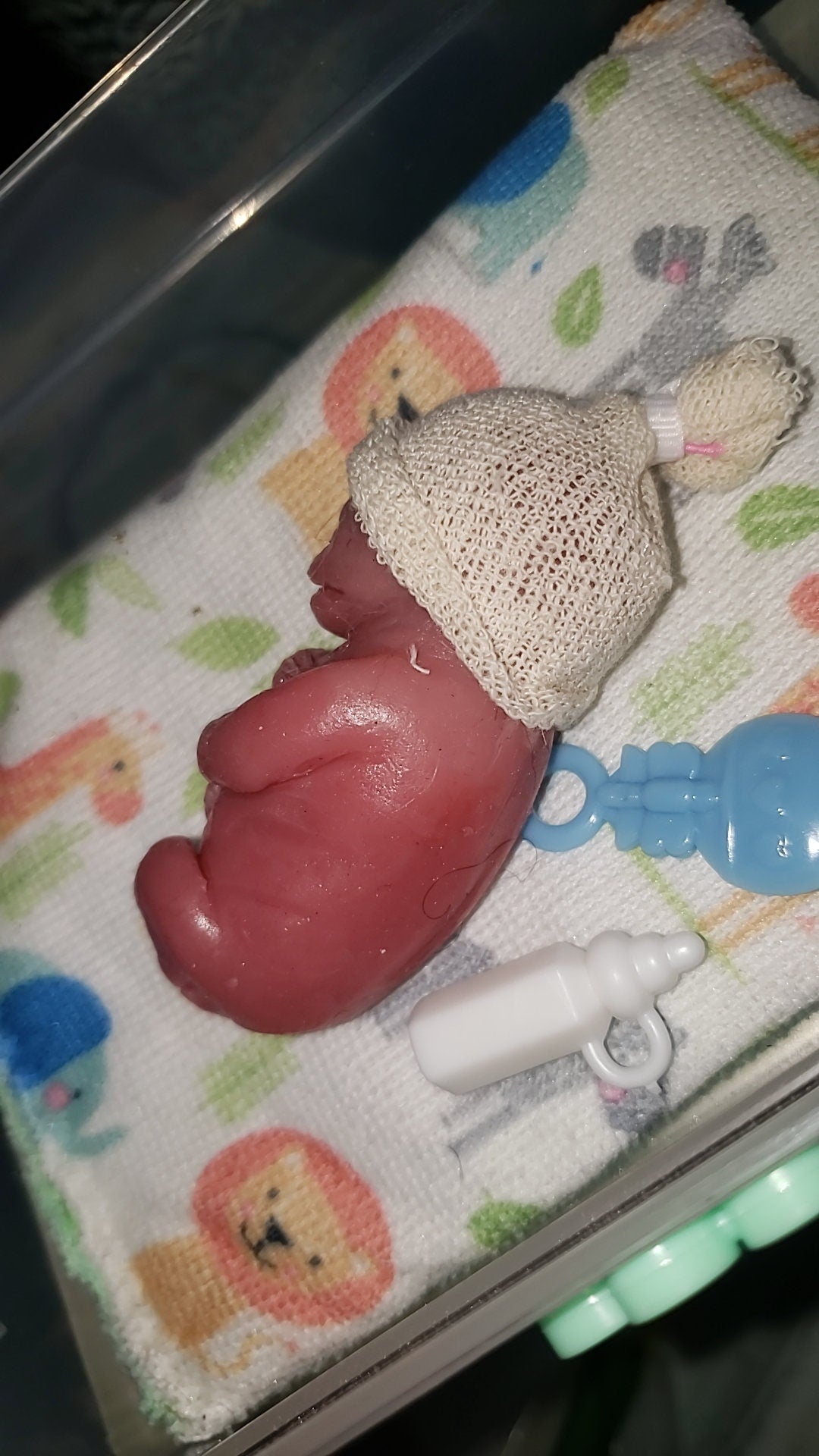 Full body 15 week memorial fetus silicone baby