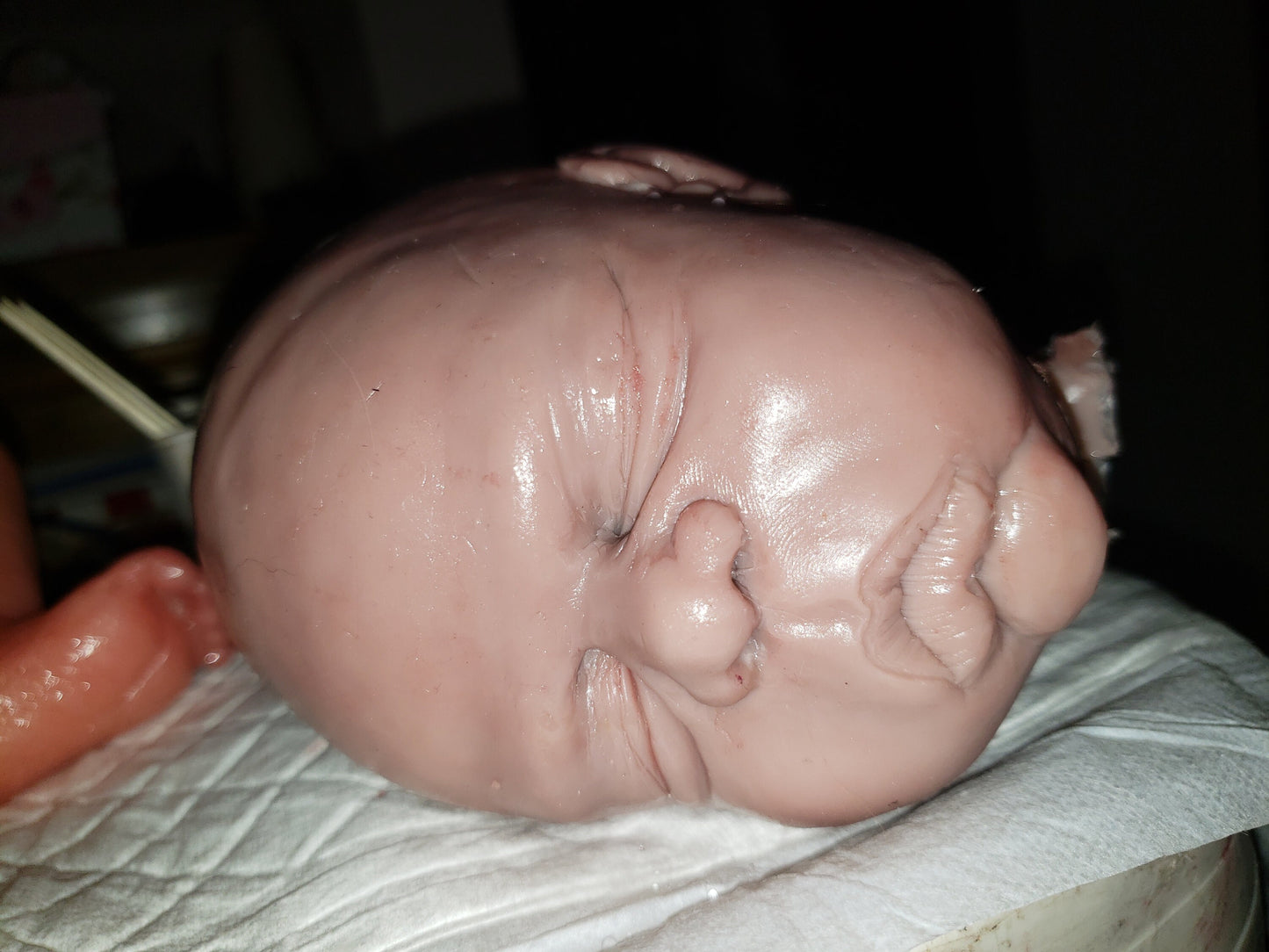 1 silicone surprise head blank unpainted
