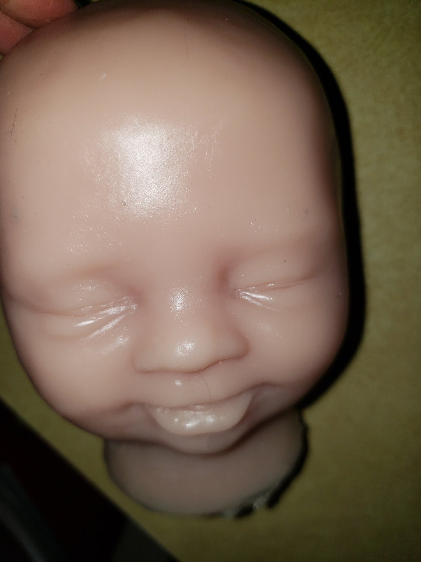 Silicone baby head and silicone baby limbs 20" Newborn blank or painted