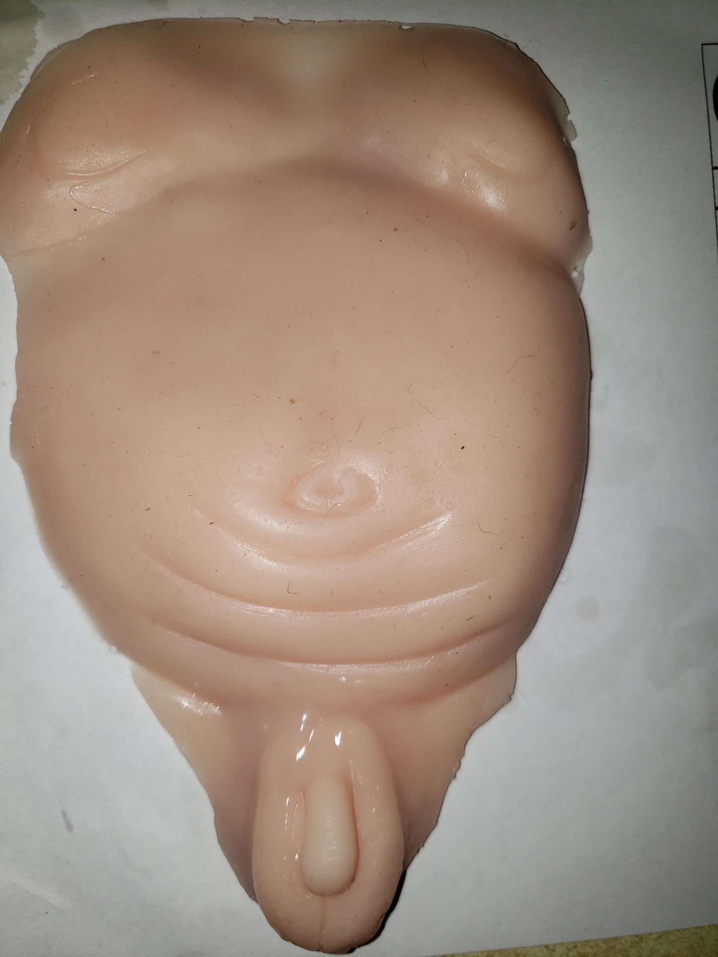 BOYS Silicone baby belly plate 0-3mo size
