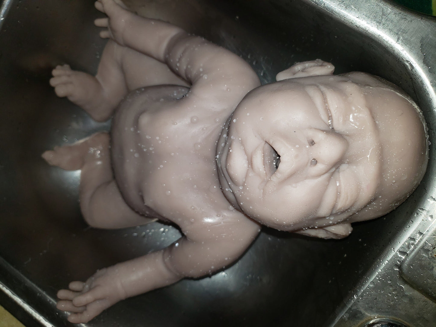 Full Body Silicone Baby 22" 14.5lbs chubby chunky baby boy! Blakely