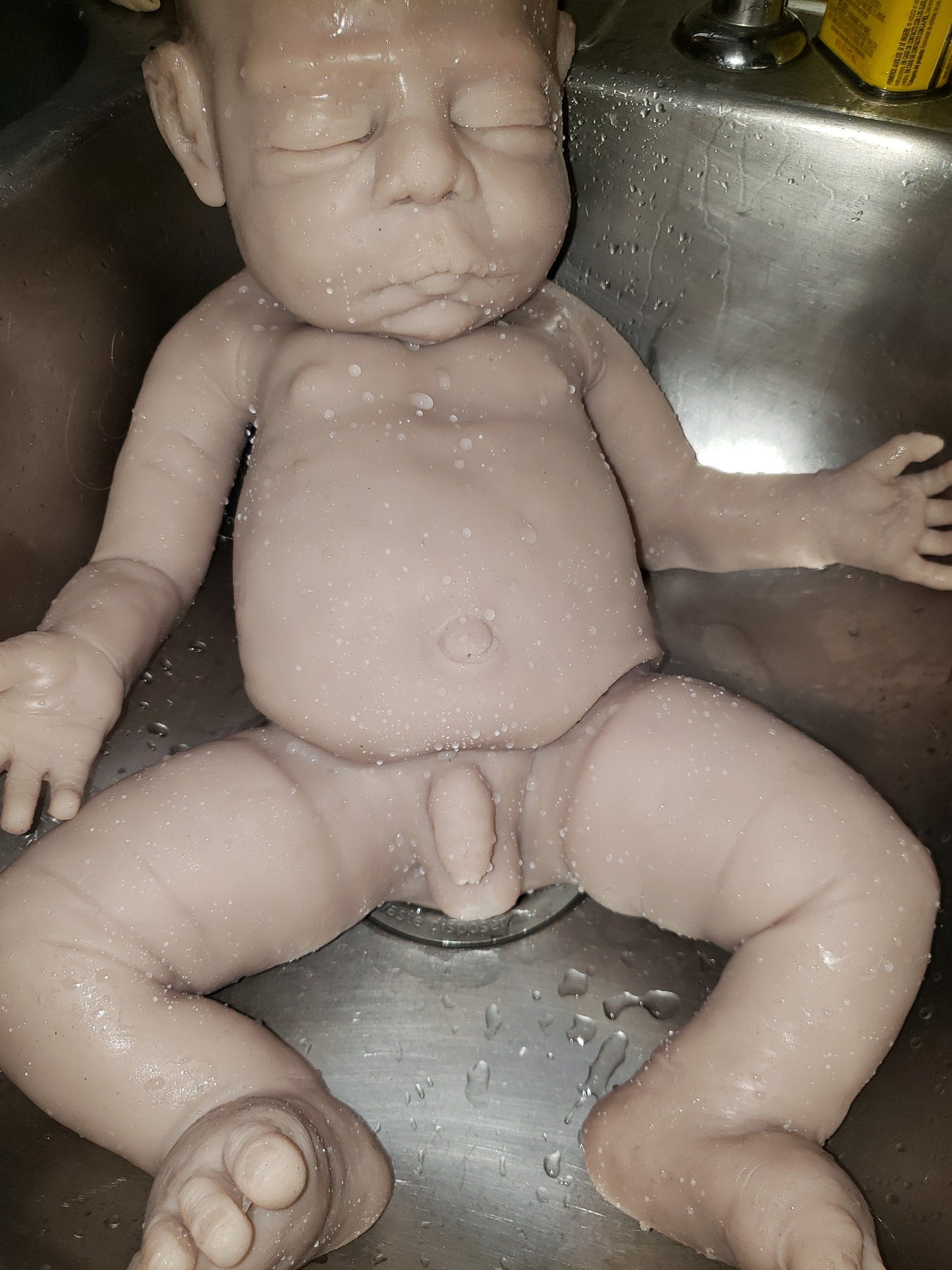 Full Body Silicone Baby 22" 14.5lbs chubby chunky baby boy! Blakely