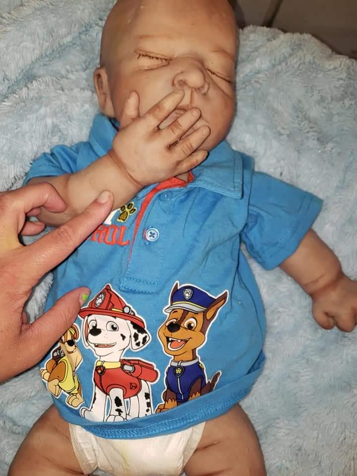 Full Body Silicone Baby remmy 21" can be boy or girl