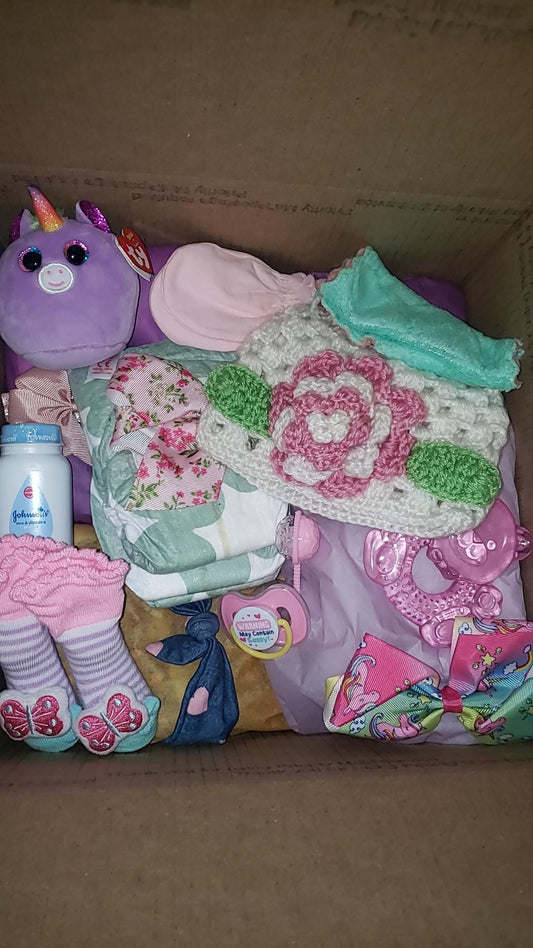 Doll baby surprise BABY box opening 27 items for Reborn silicone baby