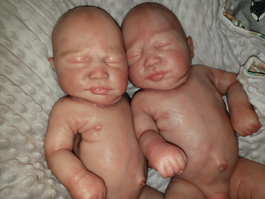 Full body silicone baby 19" Emerly / Eli chunky newborn