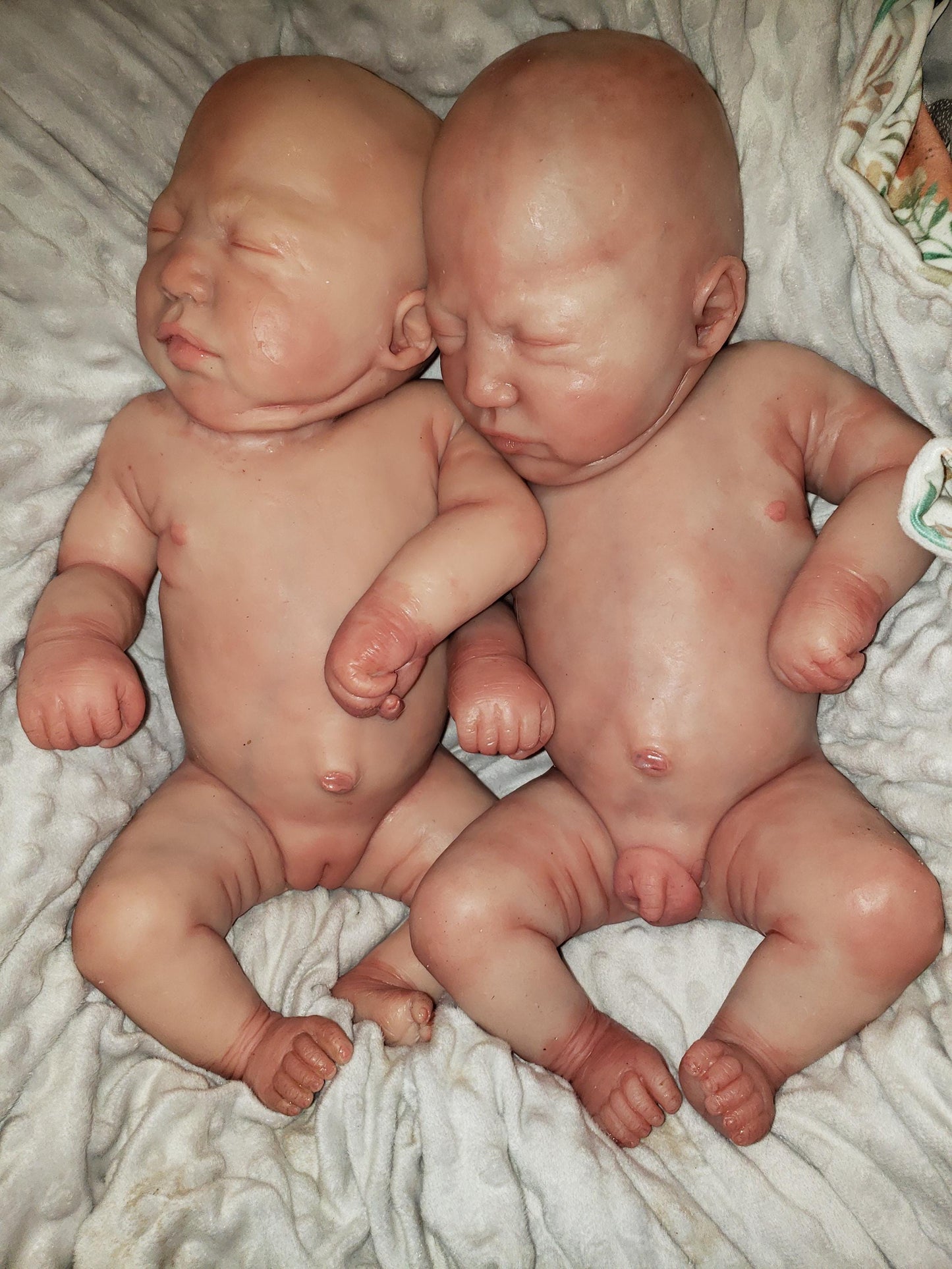 Full body silicone baby 19" Emerly or eli chunky newborn blank