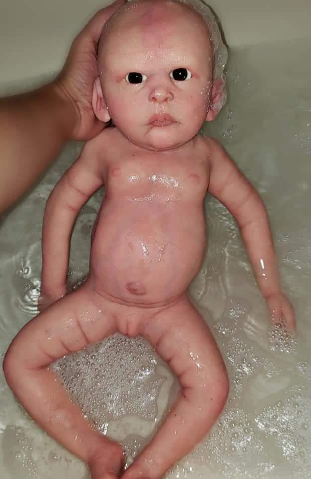24" Full Body Silicone Baby doll Boy or girl 6 month old size!!