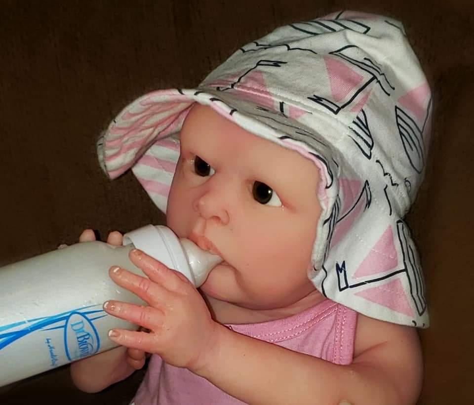 24" Full Body Silicone Baby doll Boy or girl 6 month old size!!