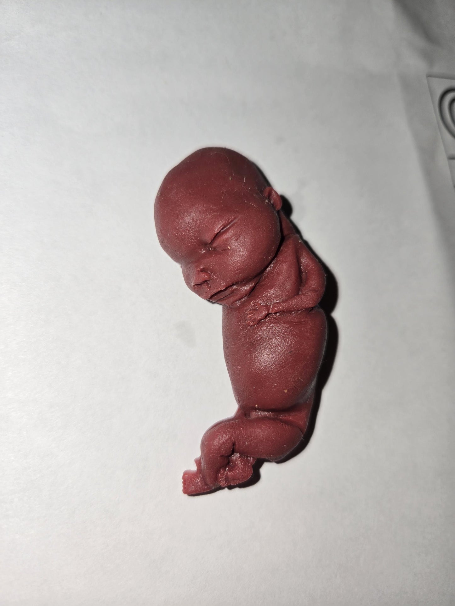 14 week gestation fetus memorial silicone baby