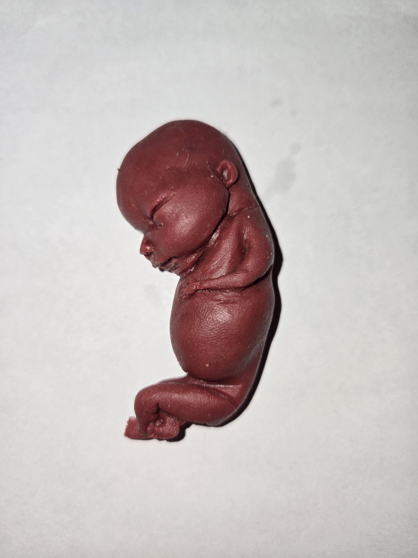 14 week gestation fetus memorial silicone baby