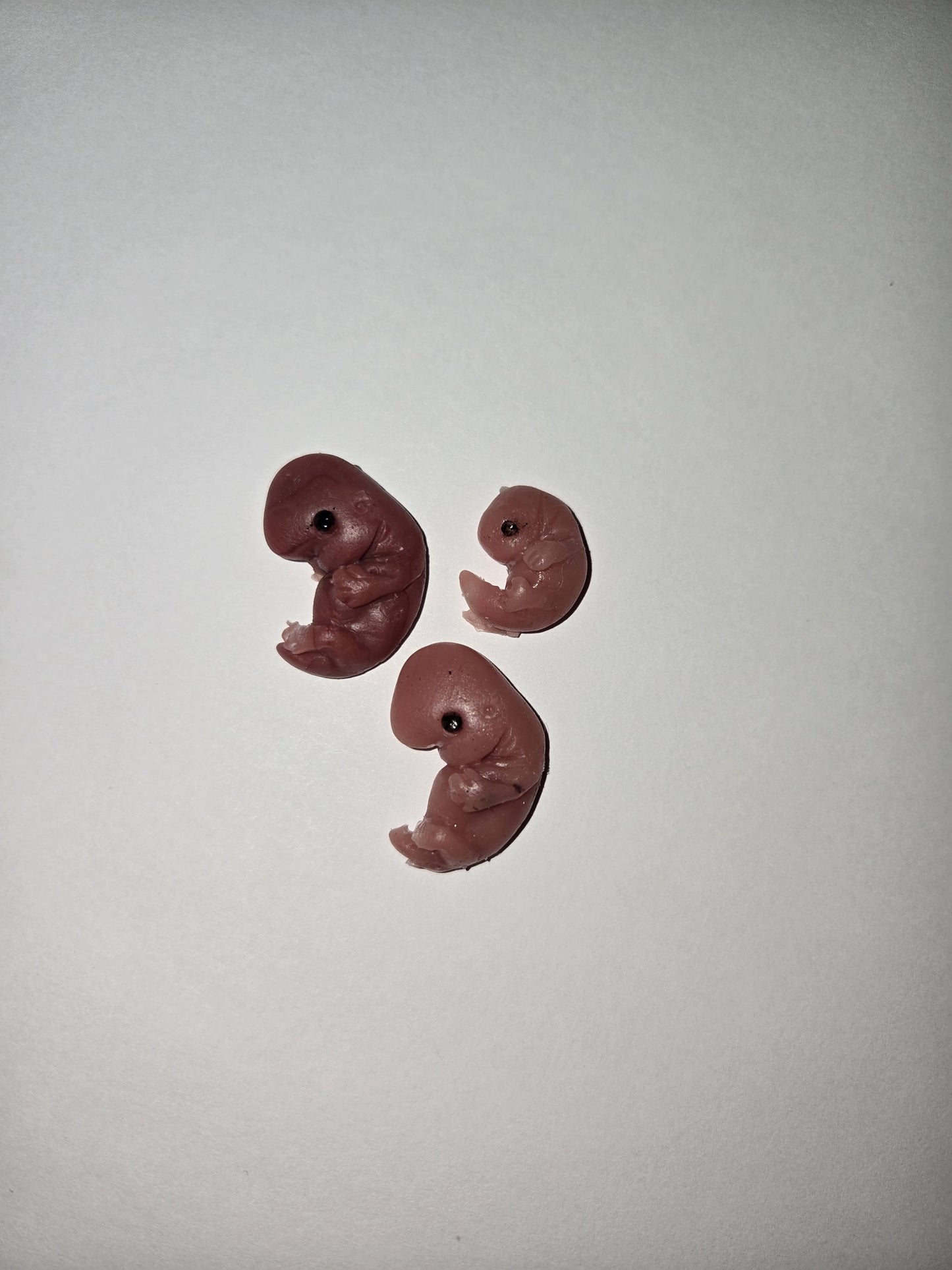 14 week gestation fetus memorial silicone baby fully painted with wings?