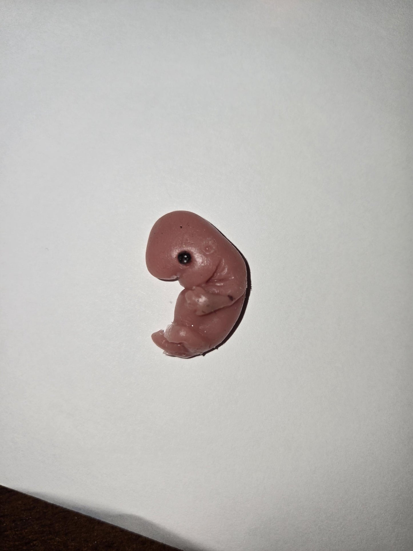14 week gestation fetus memorial silicone baby fully painted with wings?