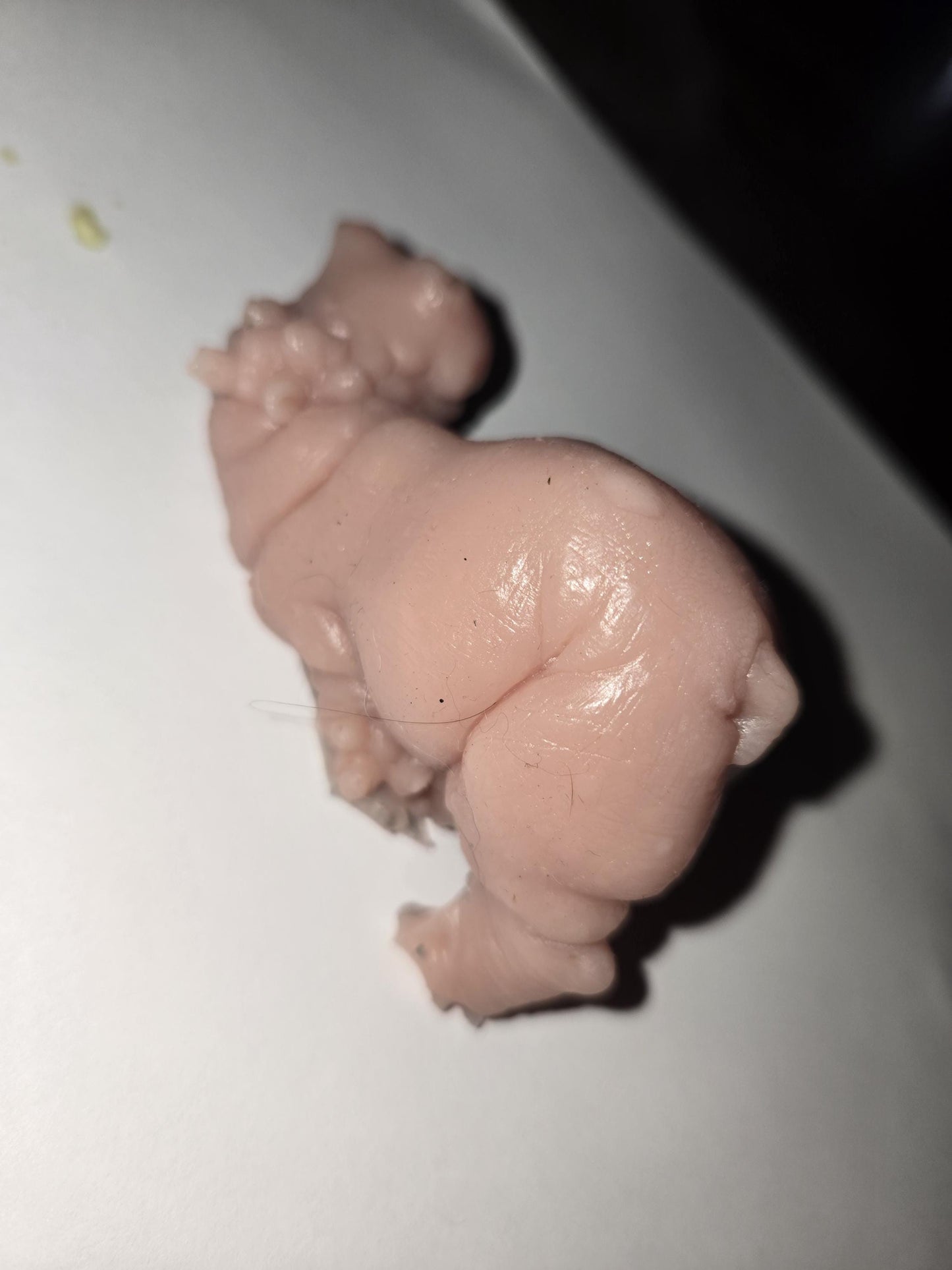 Silicone 3" frenchie puppy dog