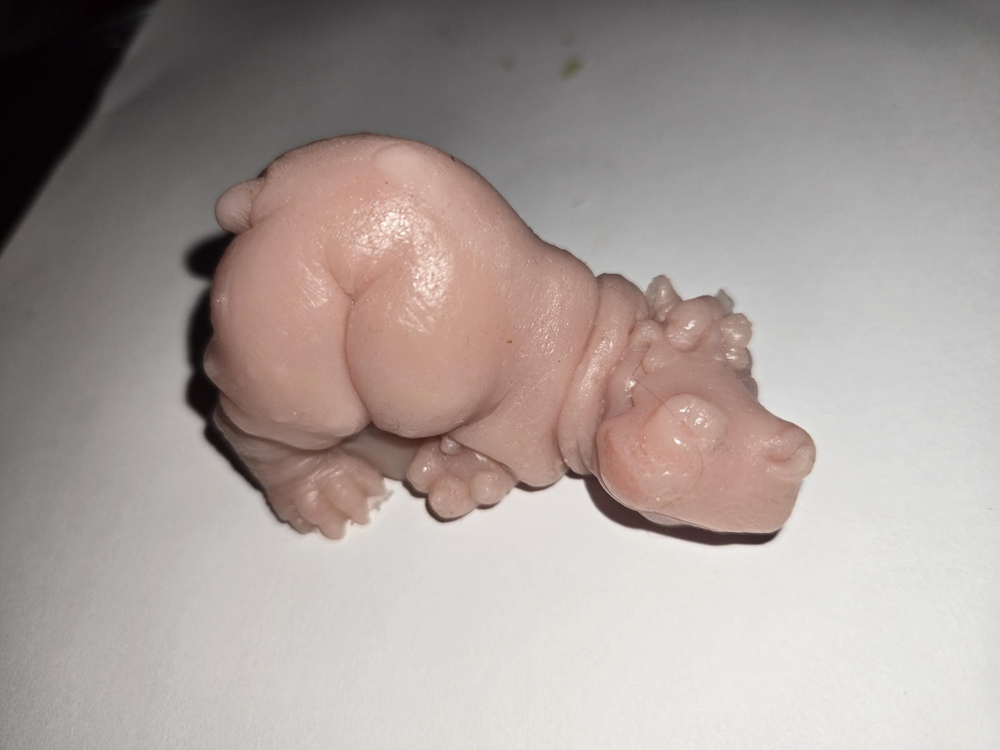 Silicone 3" frenchie puppy dog