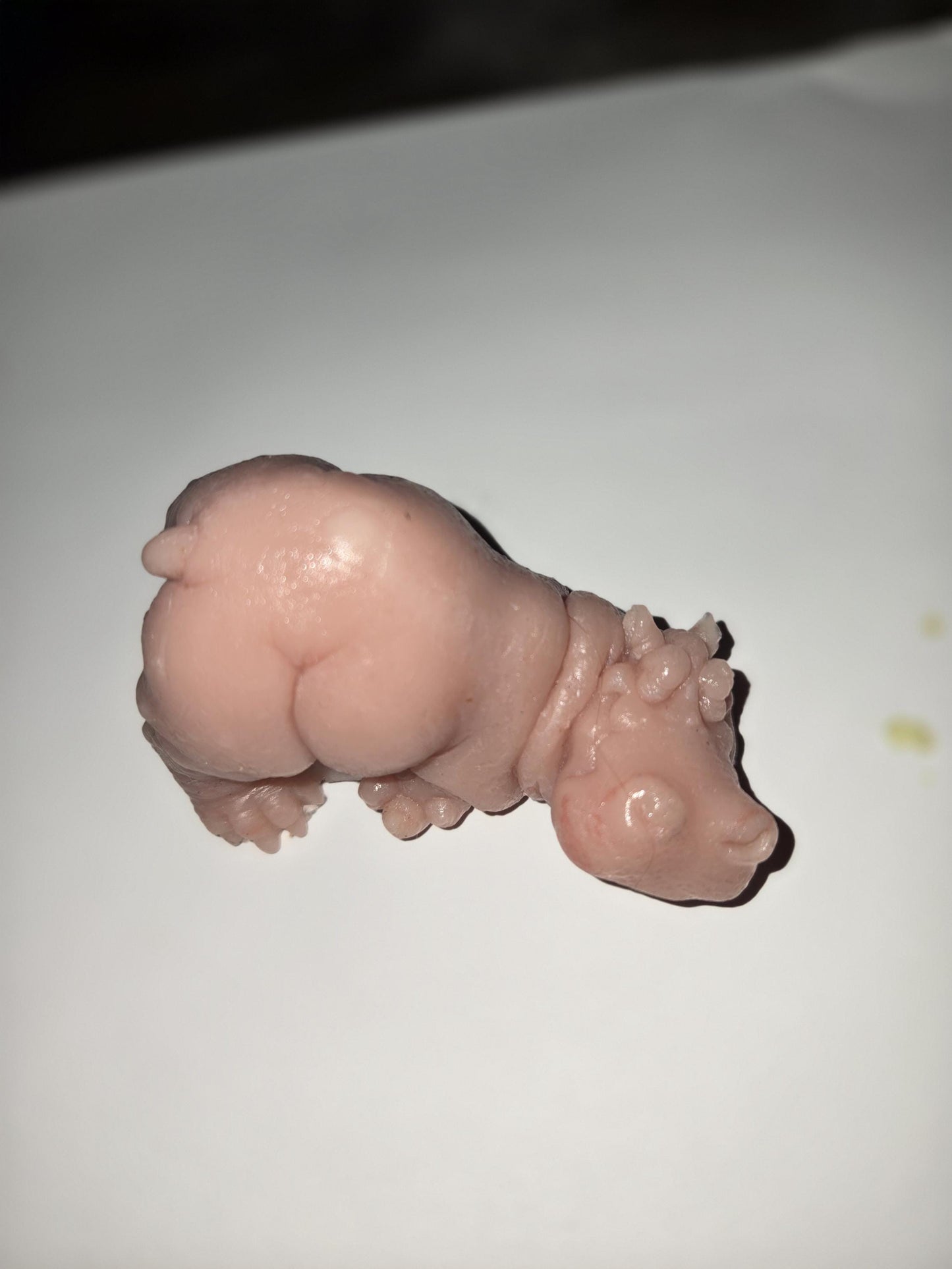 Silicone 3" frenchie puppy dog