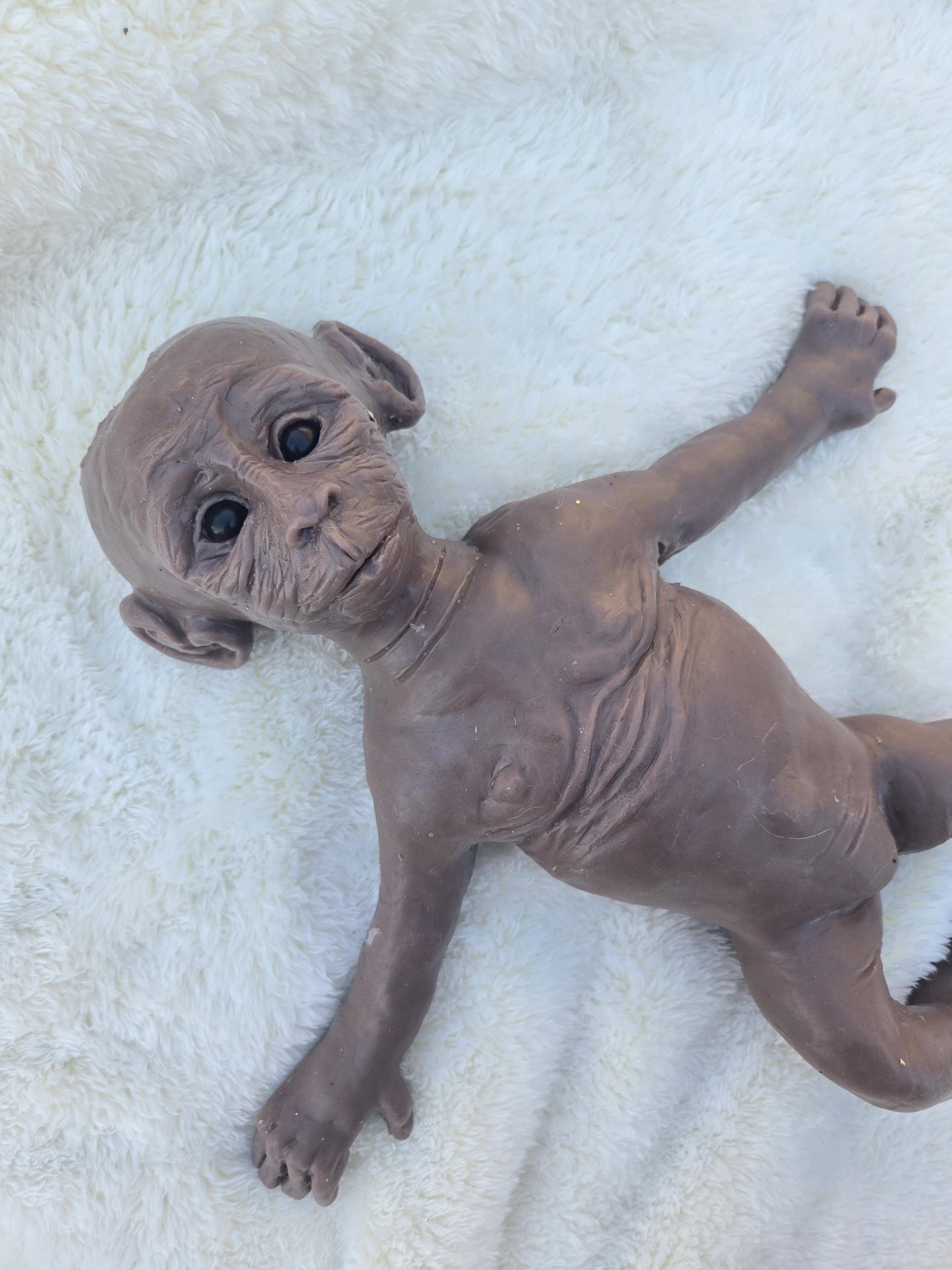 Full Body Silicone baby Monkey 15" tarzie