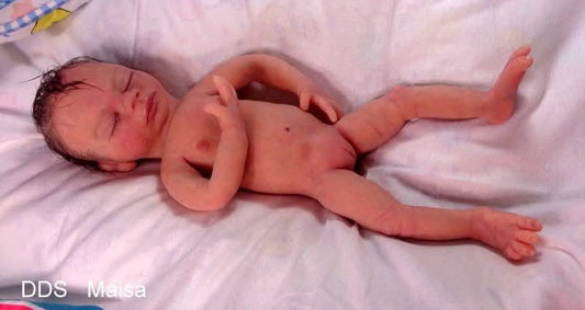 Full Body Silicone Baby 17" maisa by Donna kohn