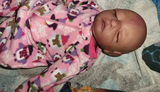 Full Body Silicone Baby Girl 18" chassie