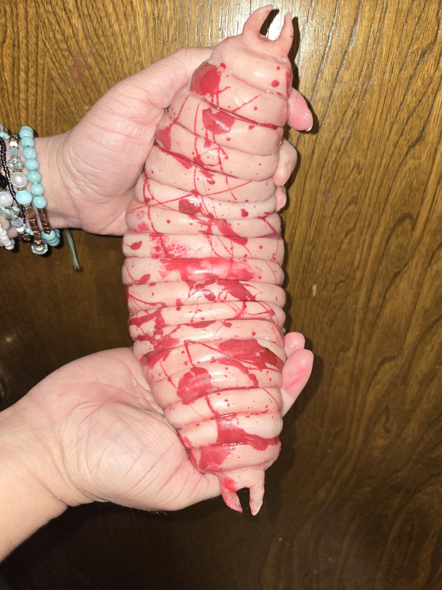 Full-body silicone flobber worm from Harry Potter 10 inches