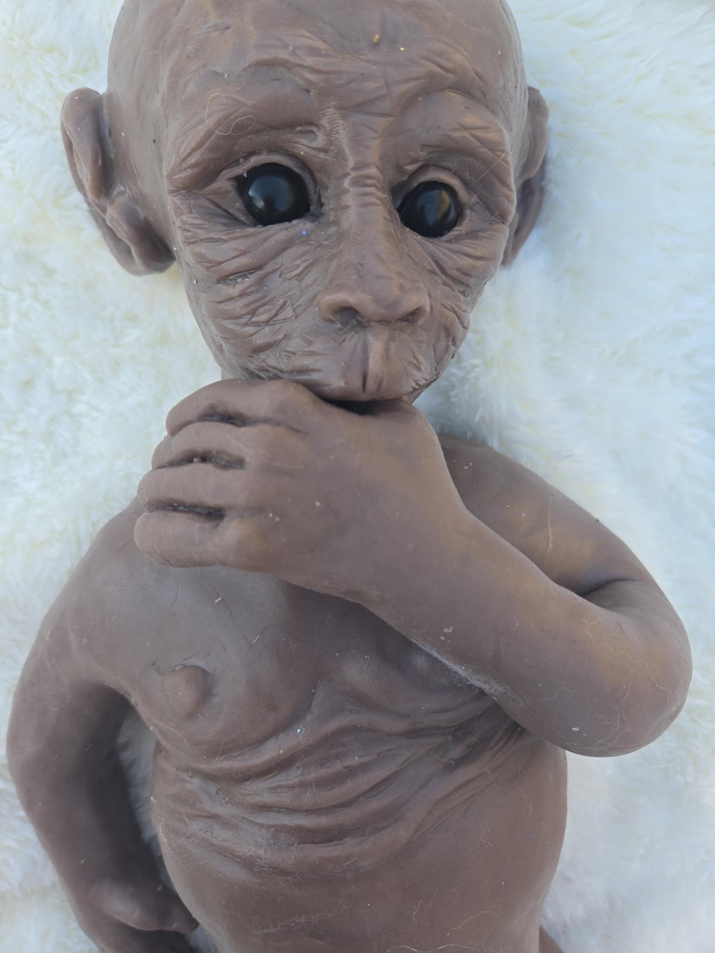 Full Body Silicone baby Monkey 15" tarzie