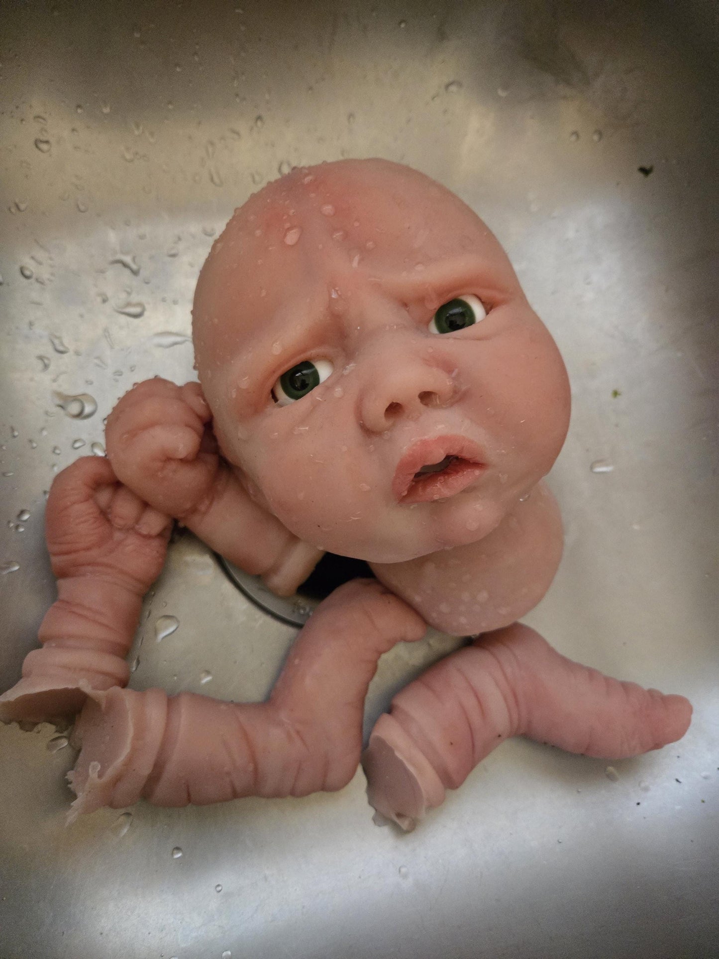 Silicone baby cuddle baby, partial or full Body silicone baby boy or girl 24" toddler silicone baby *olly*