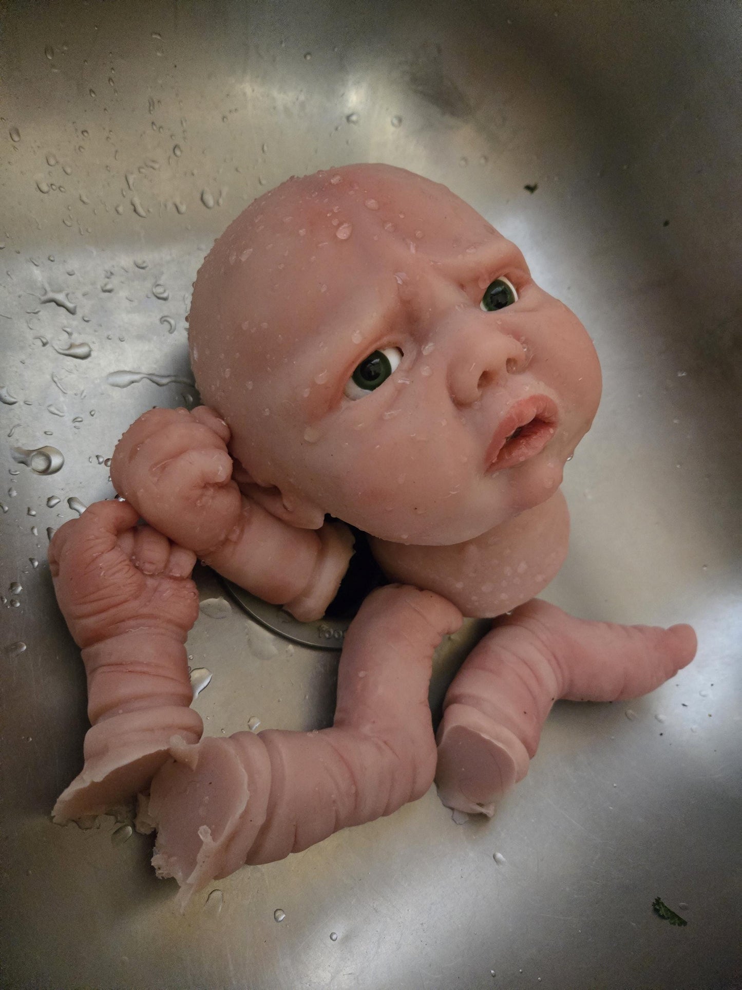 Silicone baby cuddle baby, partial or full Body silicone baby boy or girl 24" toddler silicone baby *olly*