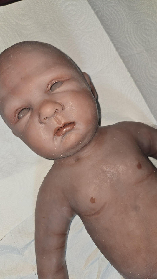 Full Body silicone baby toddler 24" 6 month old "Adele" Melissa mccrory