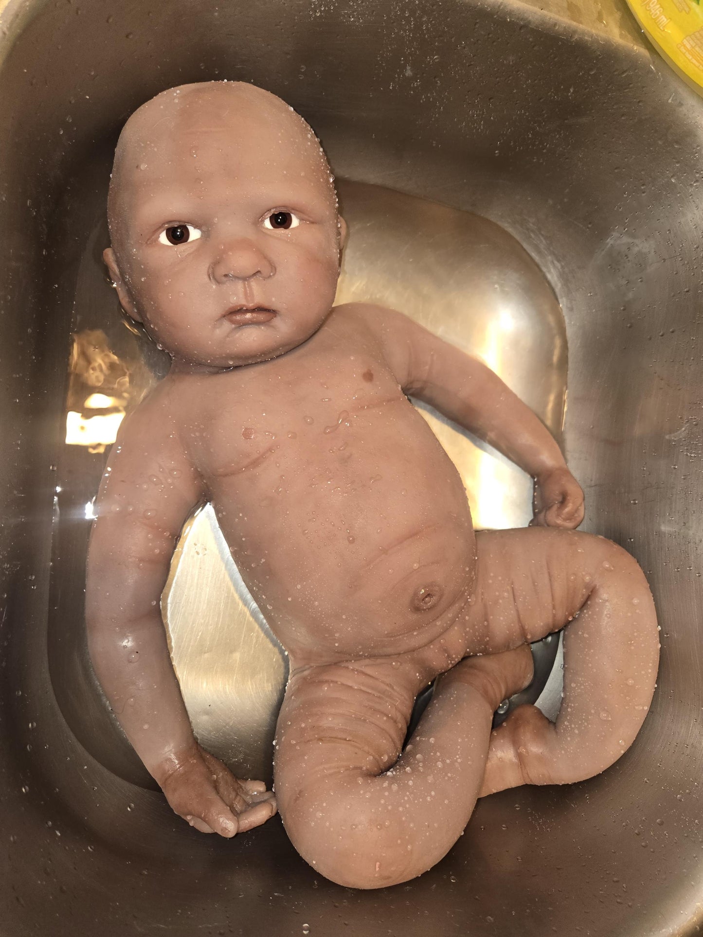 Full Body silicone baby toddler 24" 6 month old "Adele" Melissa mccrory